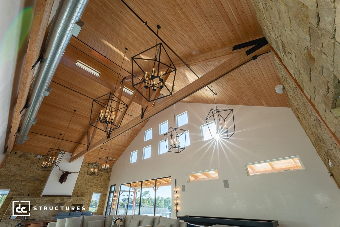 Texas Custom Home & Car Barn DC Structures