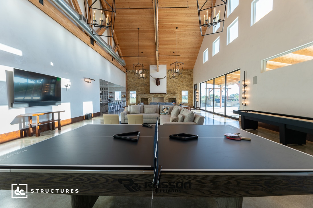 Texas Custom Home & Car Barn DC Structures