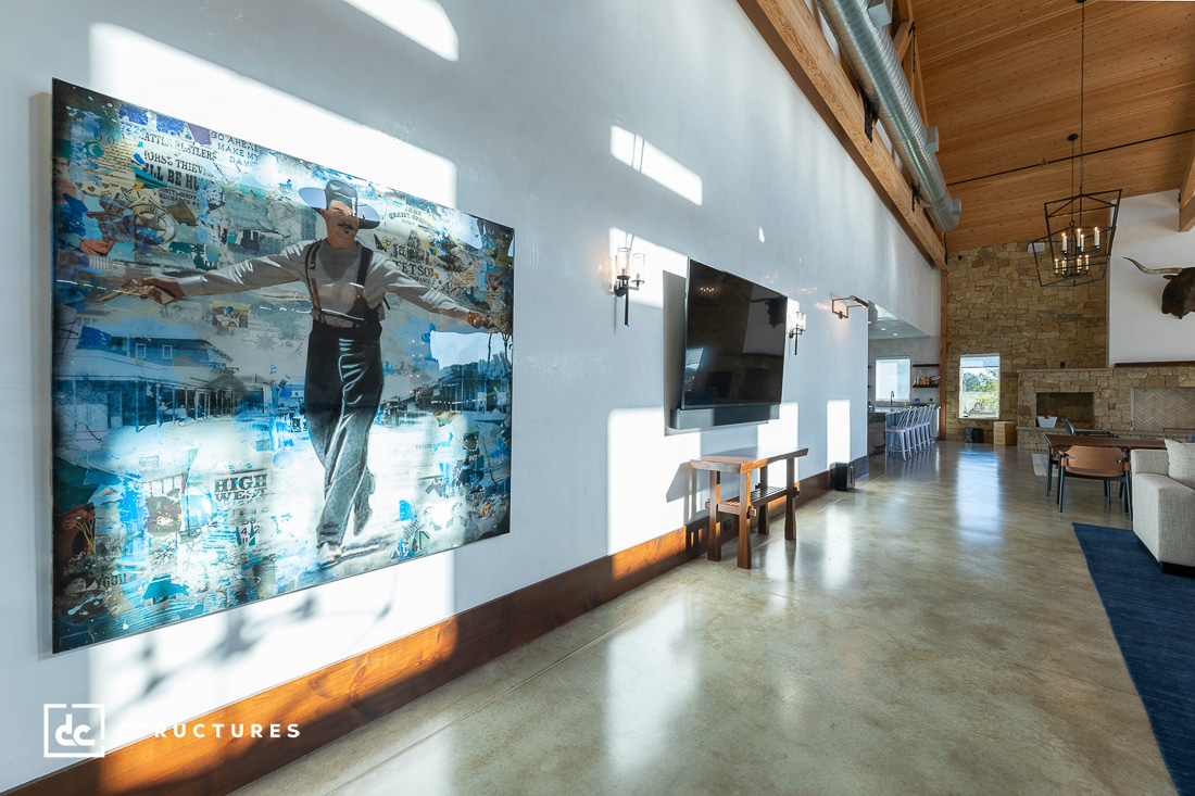 Texas Custom Home & Car Barn DC Structures