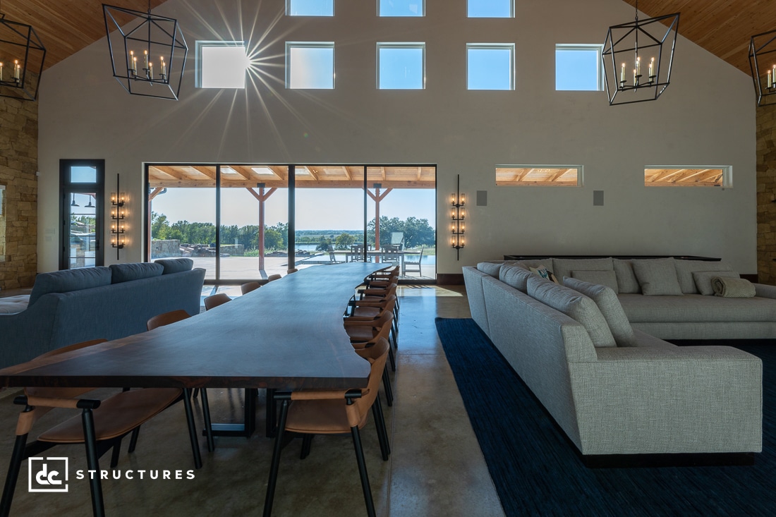 Texas Custom Home & Car Barn DC Structures