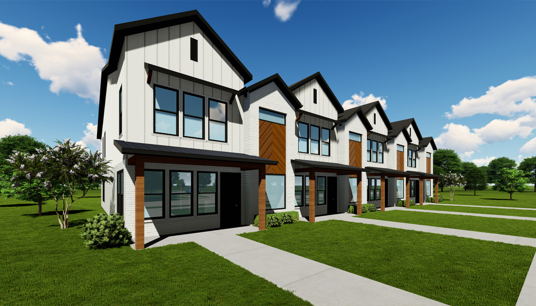 DUKE TOWNHOMES DC Texas Architecture