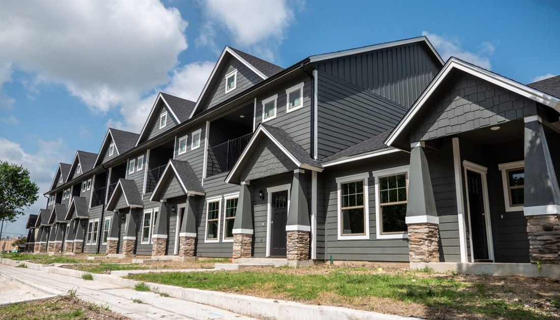 DUNN STREET TOWNHOMES DC Texas Architecture