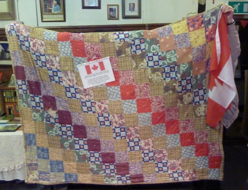 Canadian Quilt Heritage Centre Museum, Artifacts from the floods