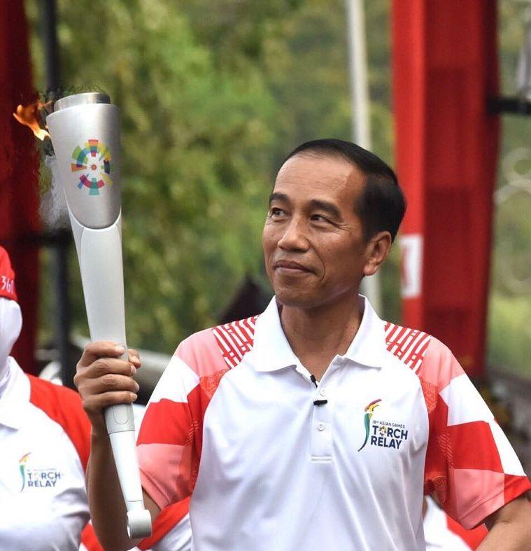 Buka Asian Games 2018 Naik Motor, Presiden Jokowi Dianggap Keren Oleh