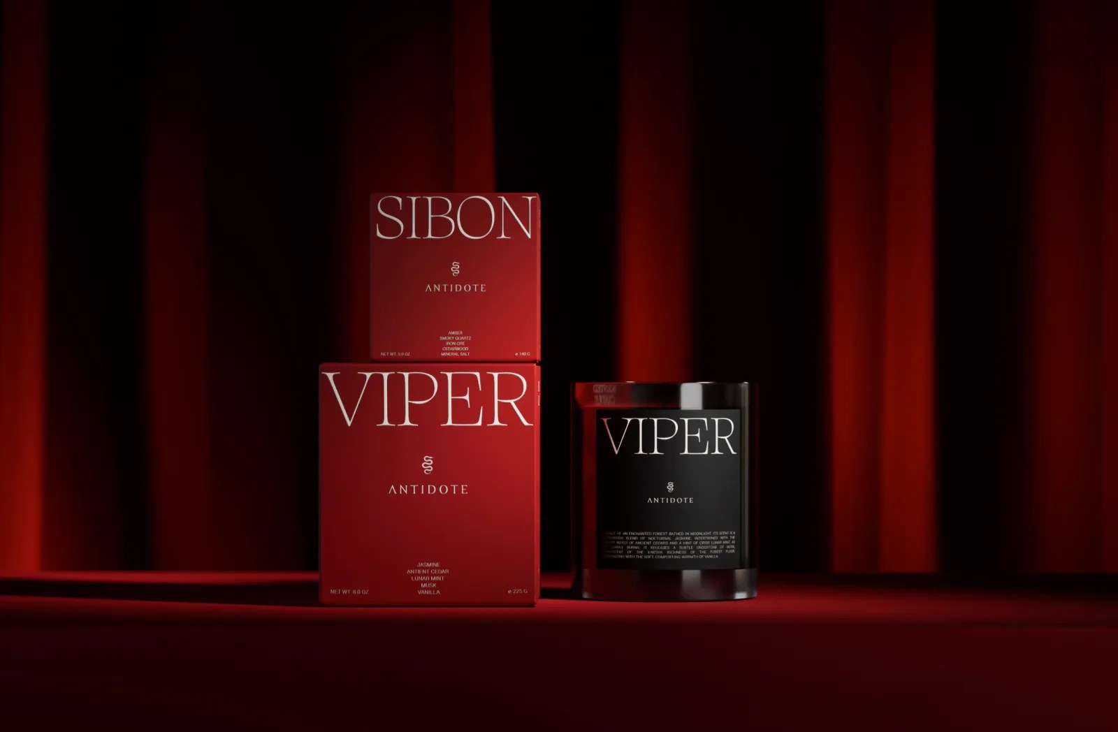 Antidote Luxury Candle Branding & Packaging Design DD.NYC®