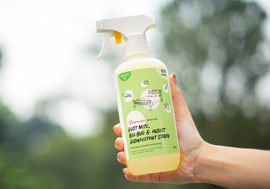 Dismiss Dust Mite Disinfectant Spray By DD101