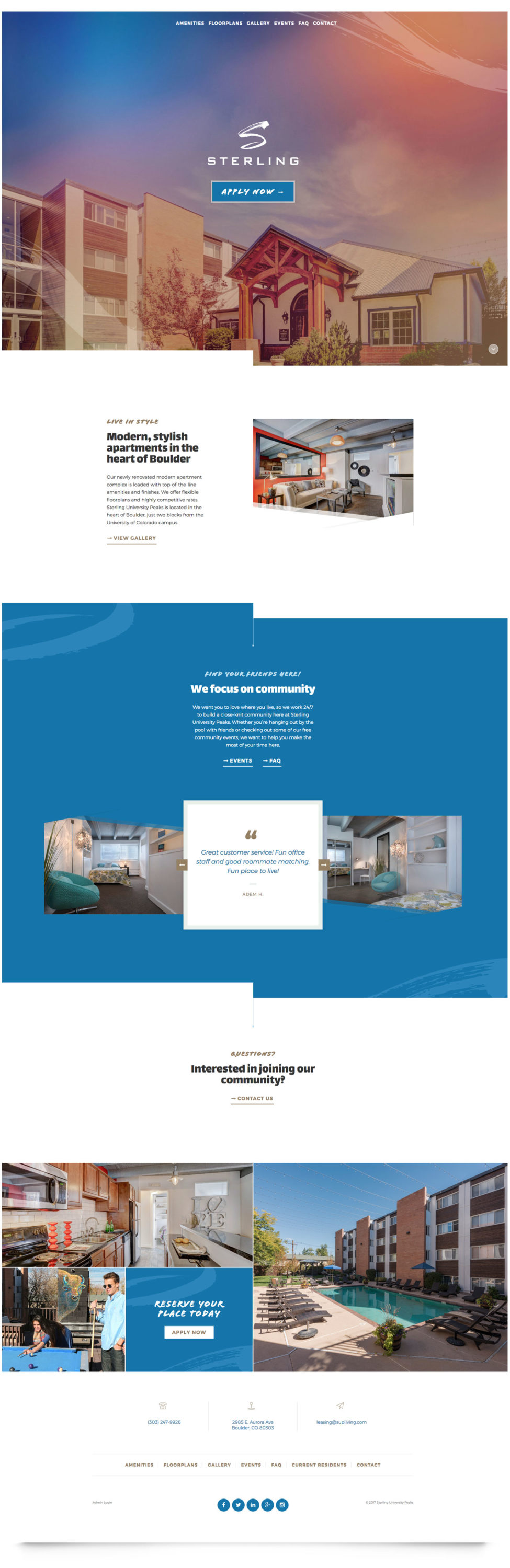 Sterling Boulder Redesign Launch Current Projects DD9™