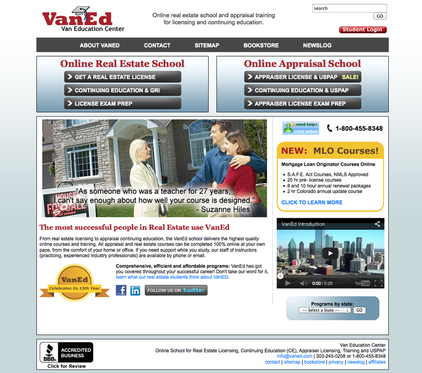 VanEd site Design DD9™