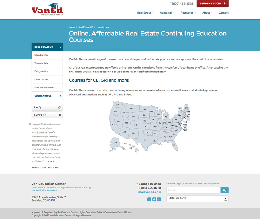 VanEd site Design DD9™