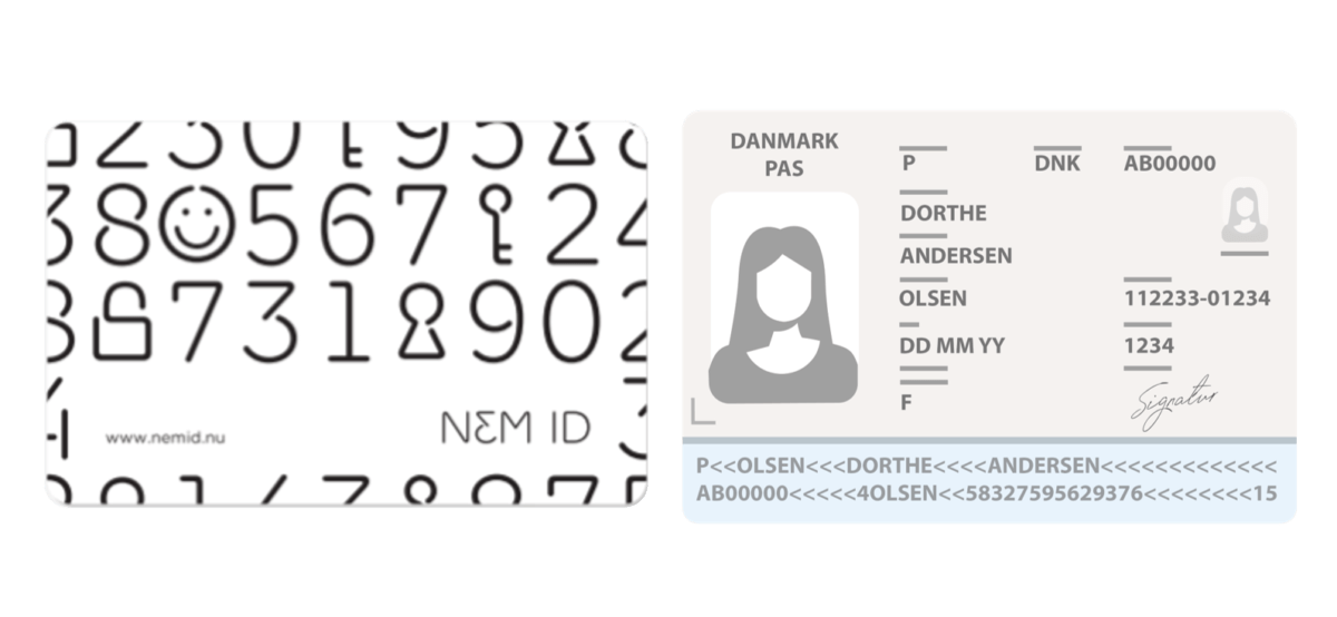 Sådan sender du legitimation