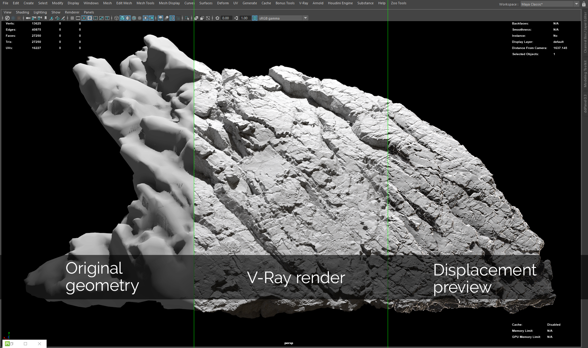 Quixel Bridge fix for Maya/VRay/Arnold (Update!) Denes
