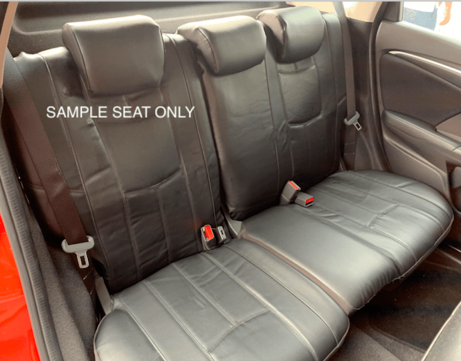 SUZUKI BALENO (EW)HATCH 7/2016CURRENT WATERPROOF LEATHER LOOK REAR SEAT