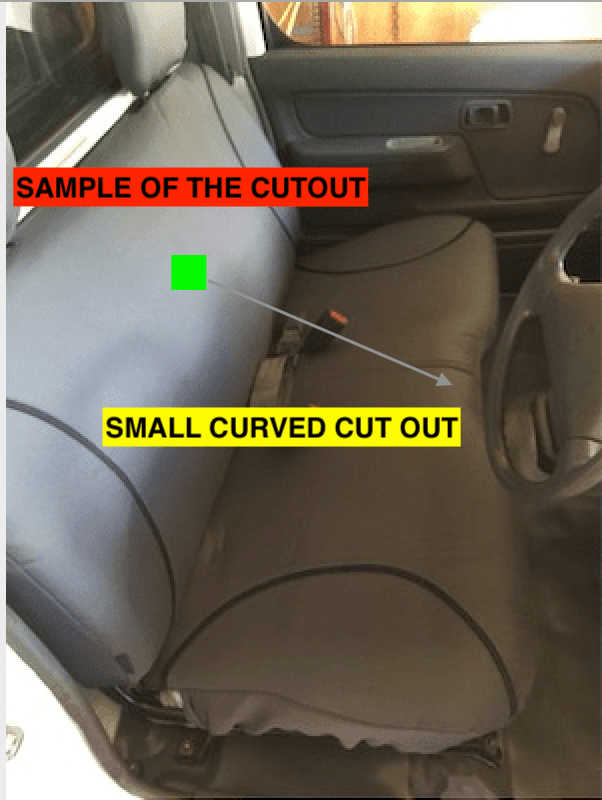 Nissan Navara D22 Bench Seat Cover is what we dio best