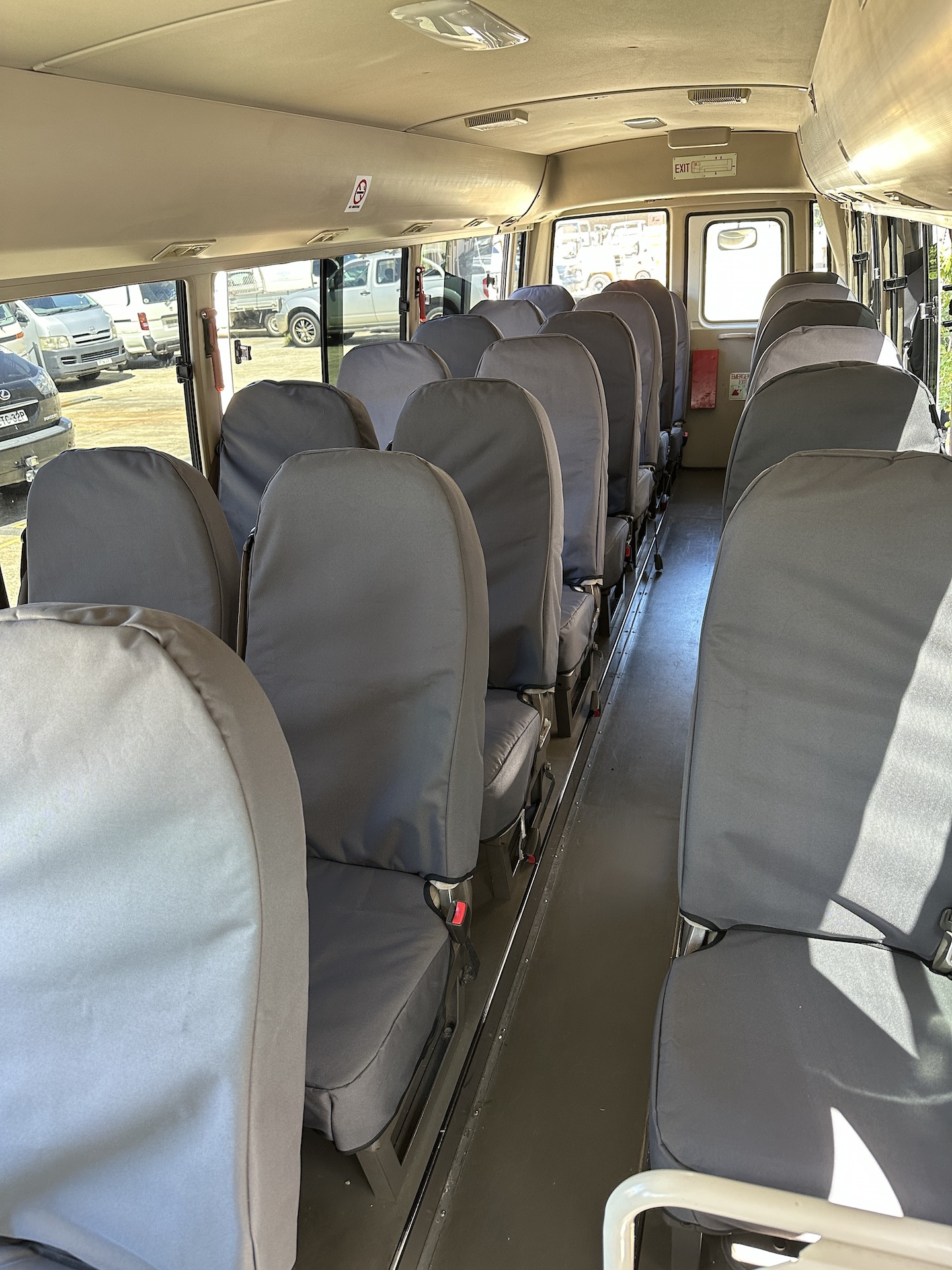 Mitsubishi Fuso Rosa Bus Seat Covers