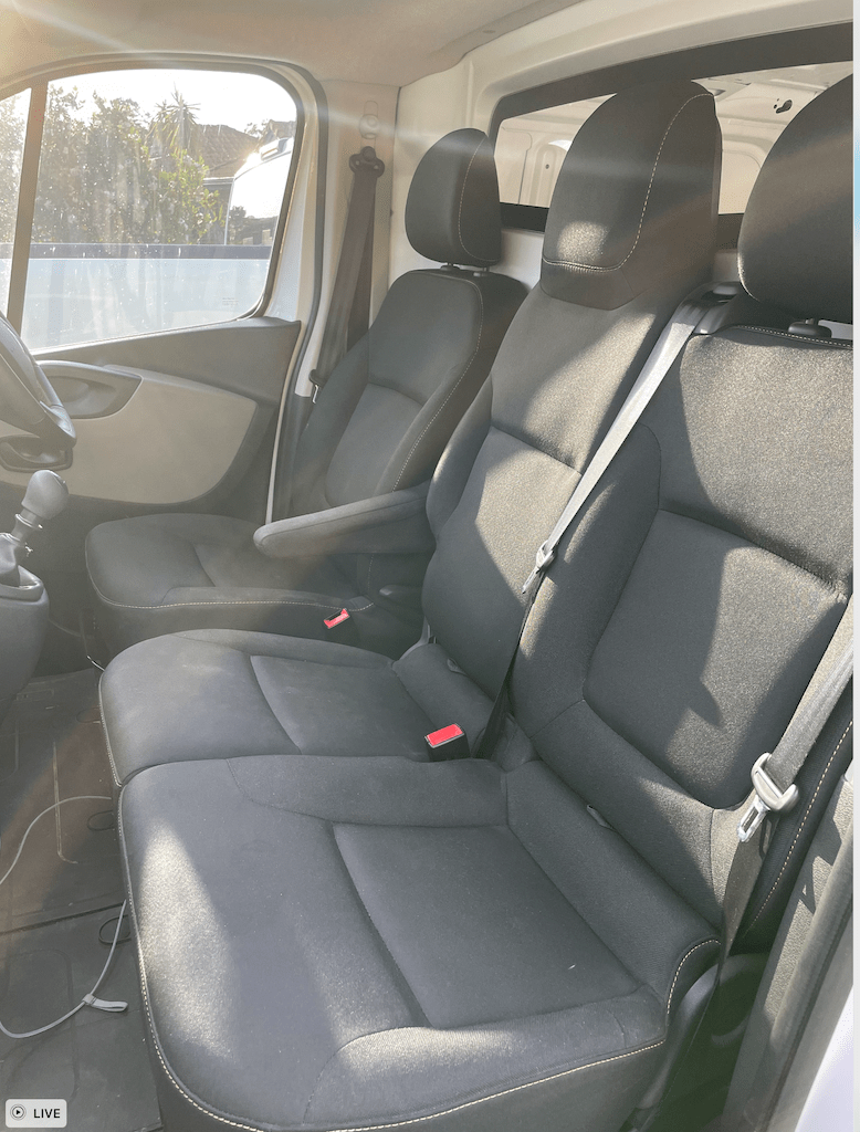 Renault trafic Seat Covers SWB and LWB VAN 2015to current