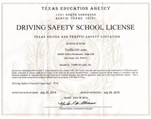 Online Defensive Driving Driver Improvement Traffic School Class