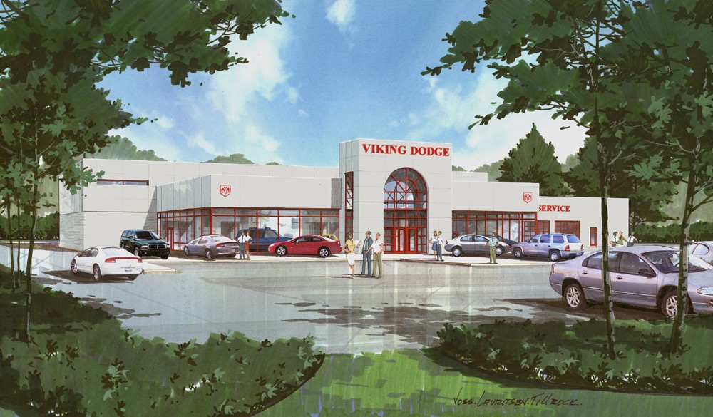 Viking Dodge Woodstock, IL DDCA Architects