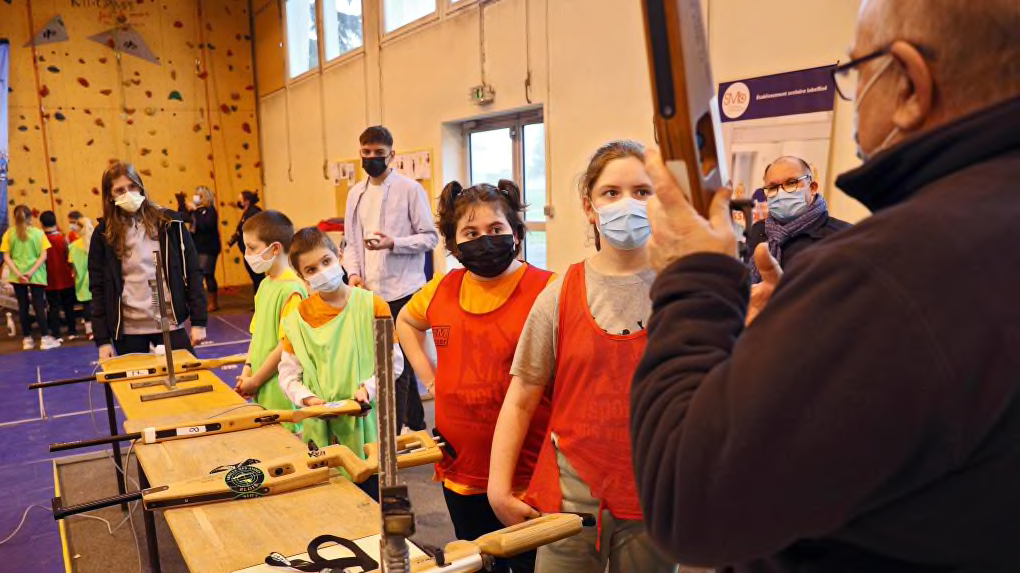 Les élèves de SainteMarie de Blois dans la peau d’athlètes olympiques