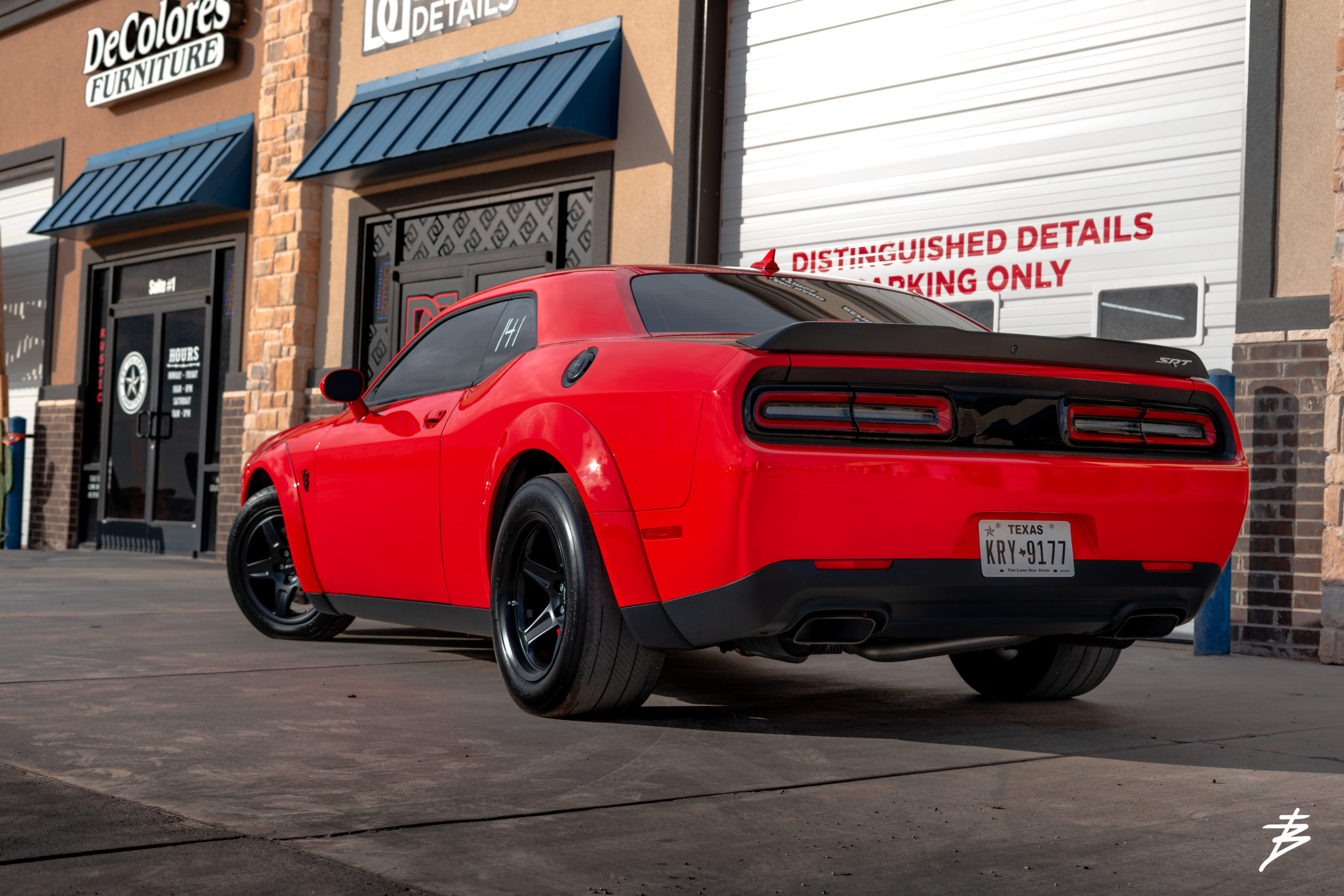 Dodge Challenger Demon Widebody Distinguished Details Lubbock