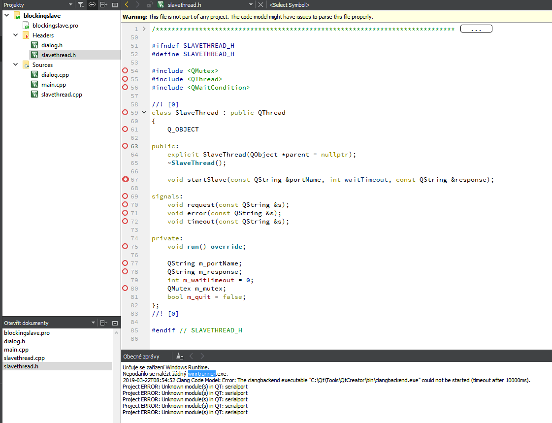 Qt Creator tool setup for Android and serialport example. Qt Forum
