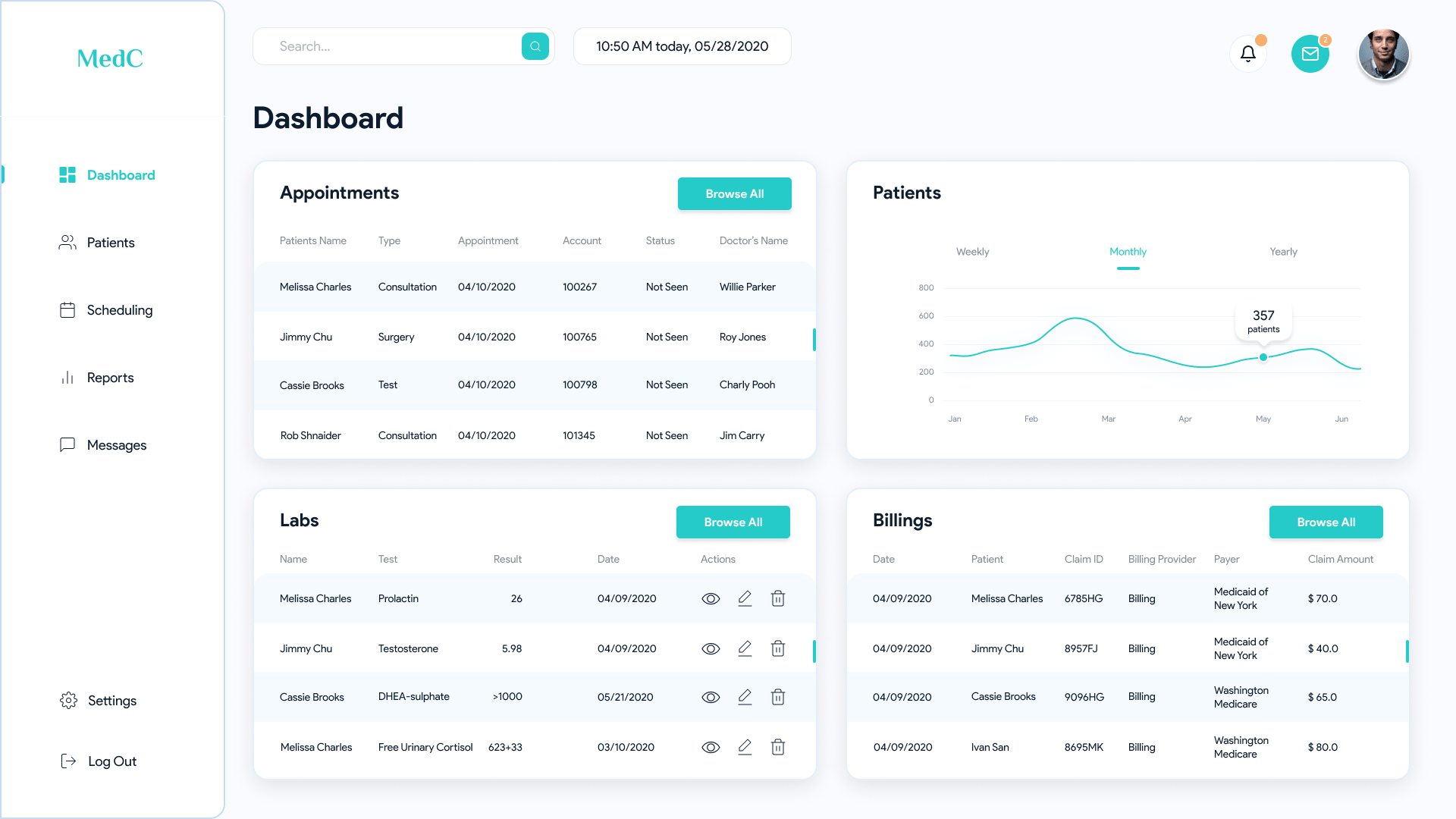 How to create an EHR (electronic health records system) for a medical