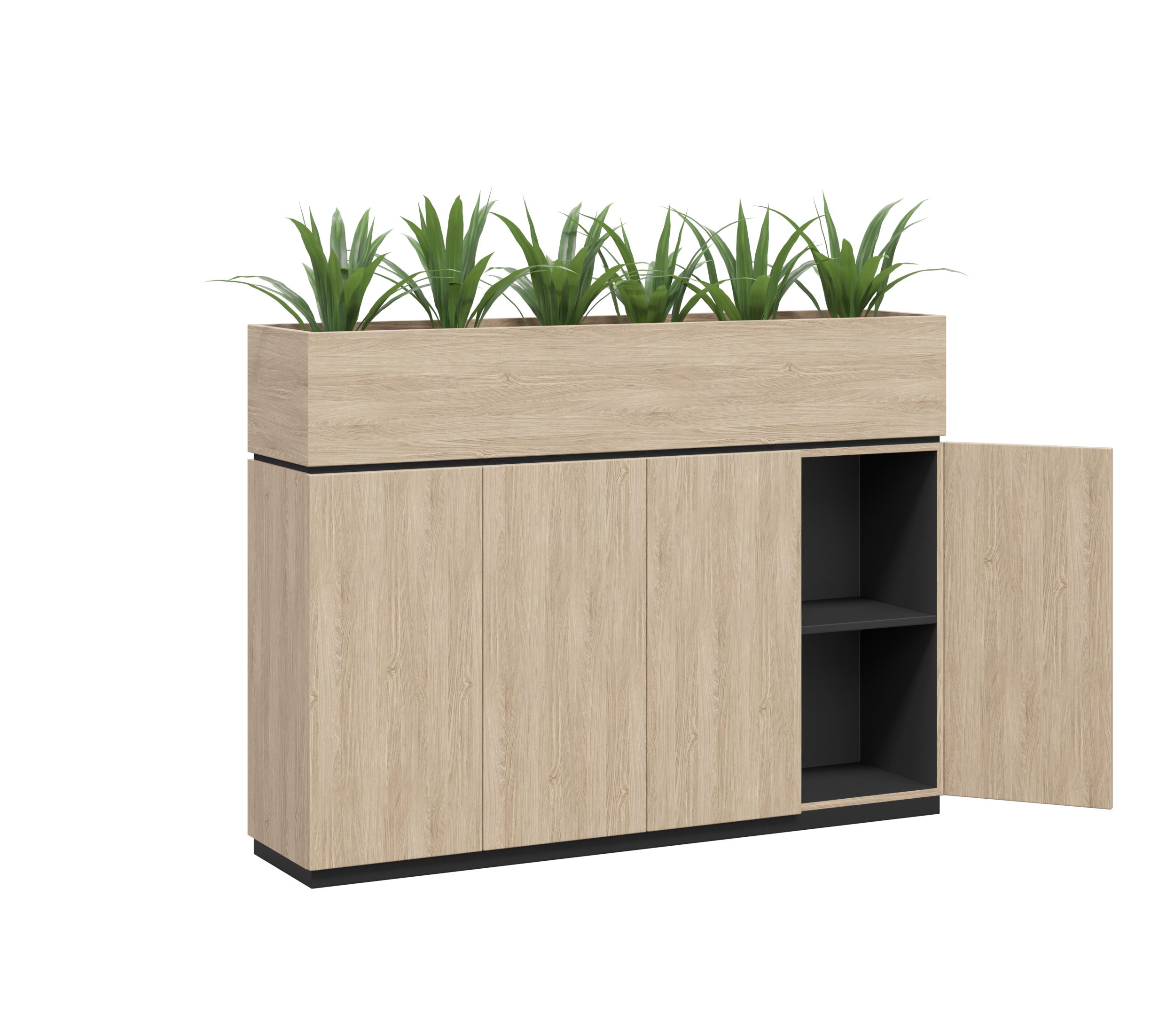 Willow Planter With Storage DDK Commercial Office Furniture