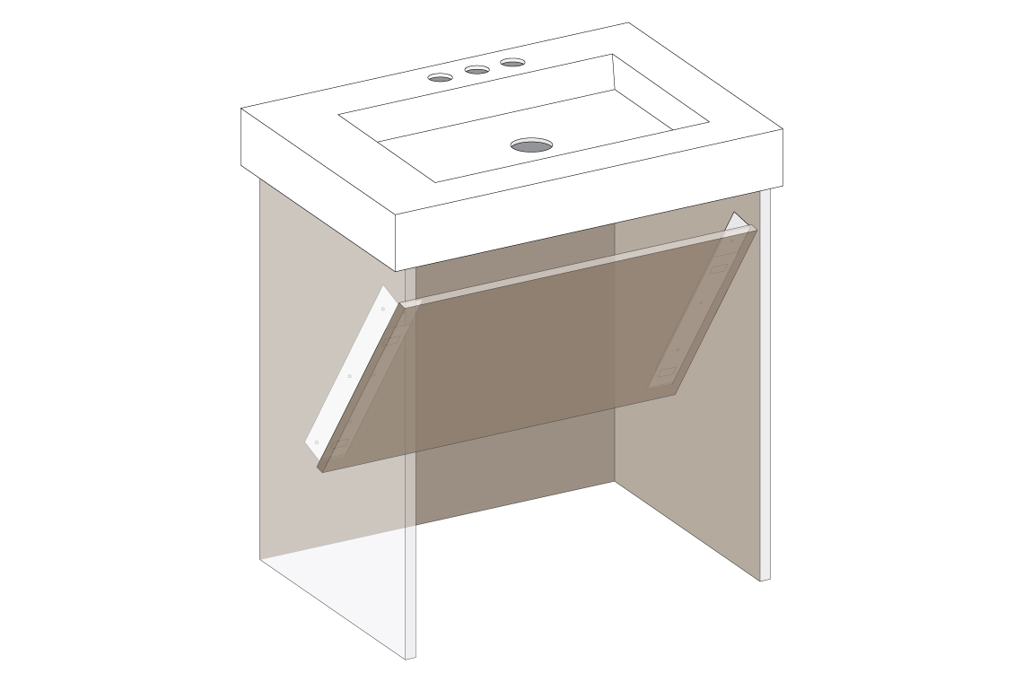 DDL ADA Modesty Panel
