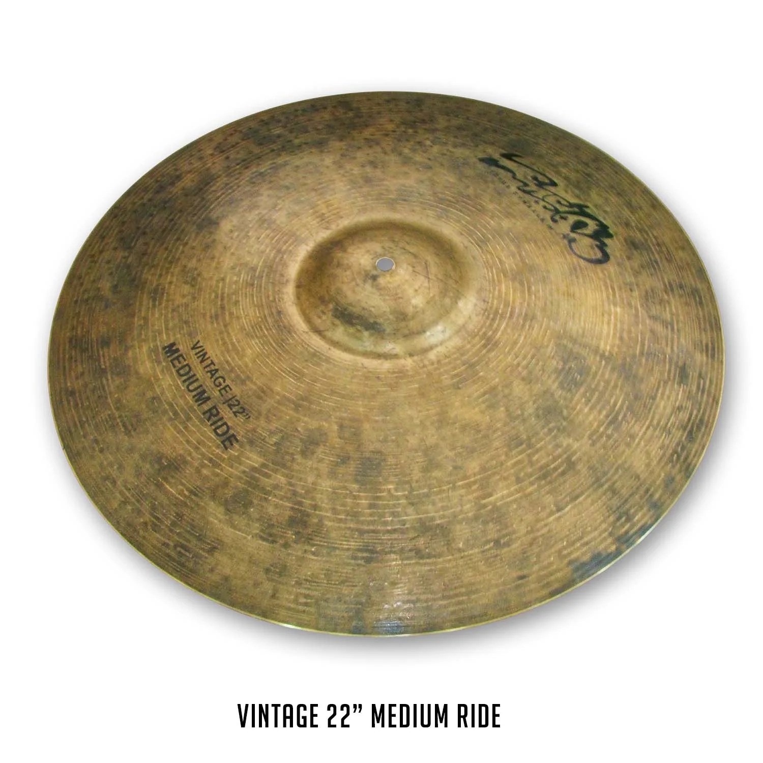 ICTUS CYMBALS VINTAGE 22″ MEDIUM RIDE D&D Music