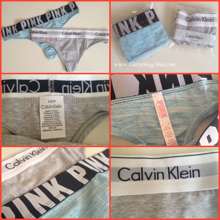 RECENZJA Calvin Klein i Victoria’s Secret Bielizna z AliExpress i 10