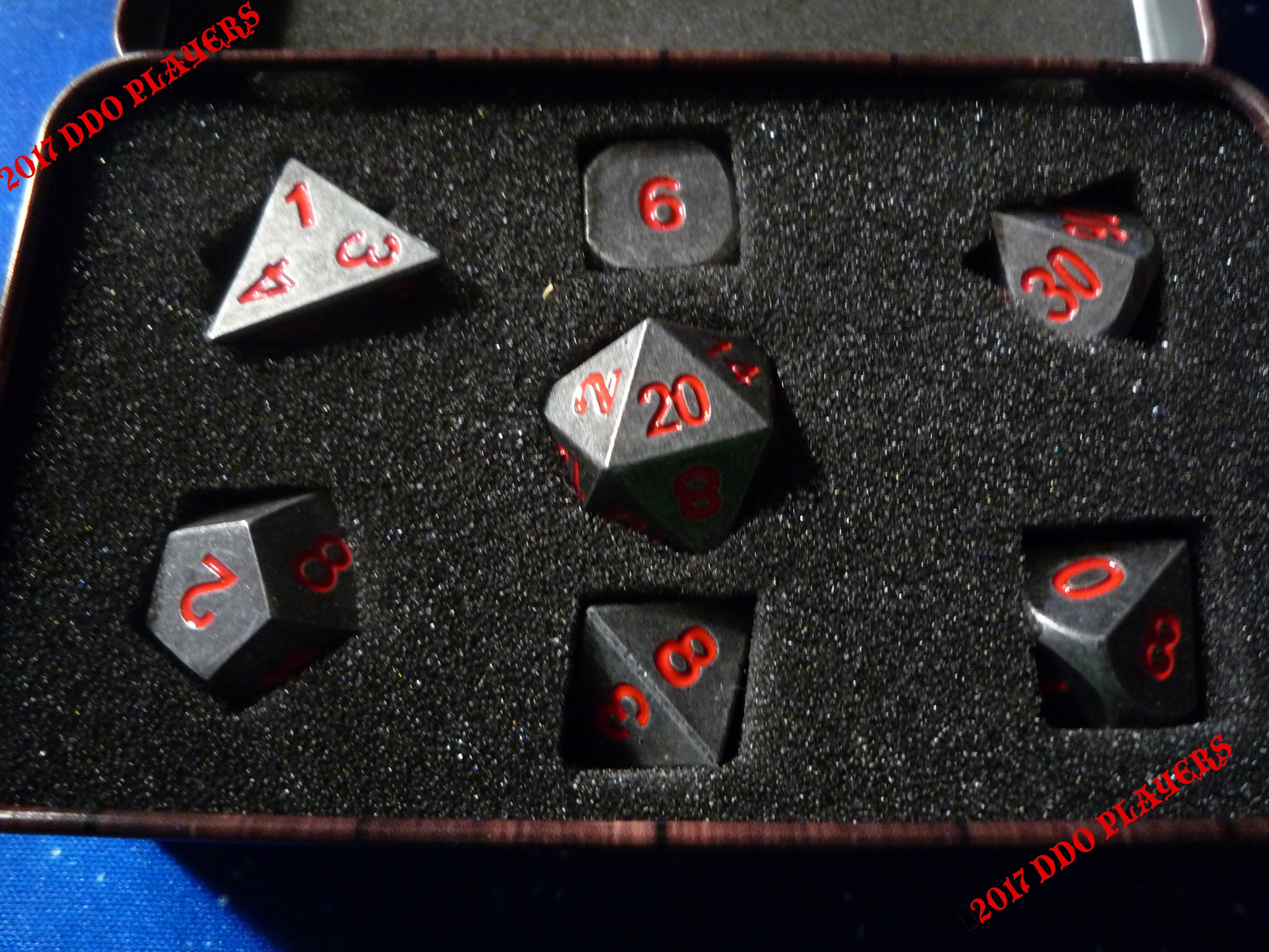 Skullspiltter Butcher’s Bill Metal Dice Review DDO Players