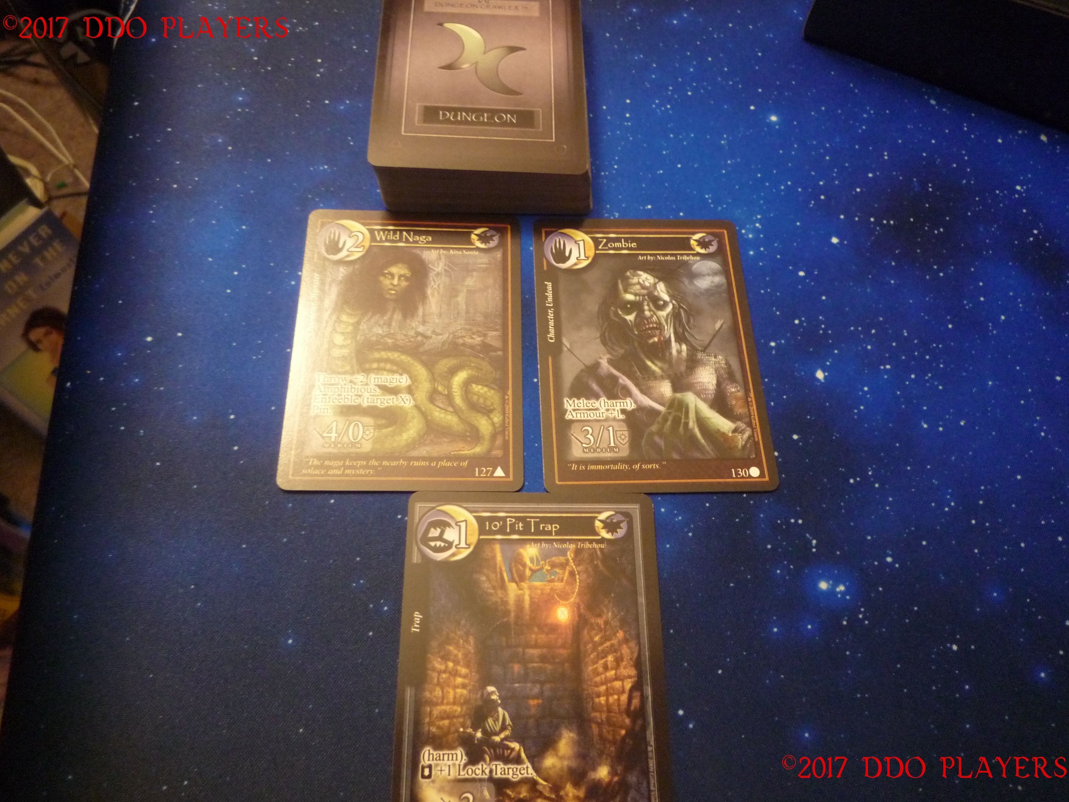 Dungeon Crawler Unbound Card Game Review DDO Players