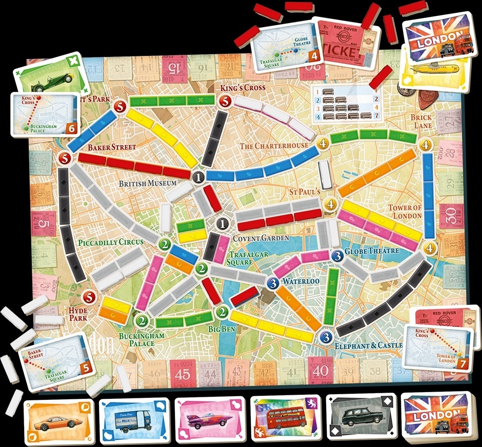 Ticket to Ride London Coming From Days Of Wonder DDO Players