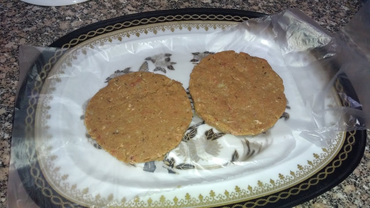 طريقة عمل البرجر بالفول الصويا بالصور , عمل البرجر بالمنزل