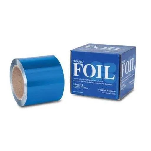 ProCare 100mm x 225m Blue Hair Foil DD Salon Supplies