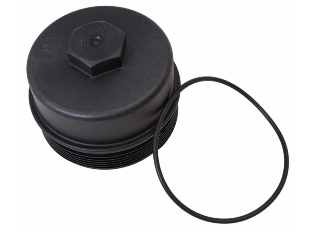 Ford OEM Fuel Filter Housing Cap With ORing, 20082010 6.4L Powerstroke