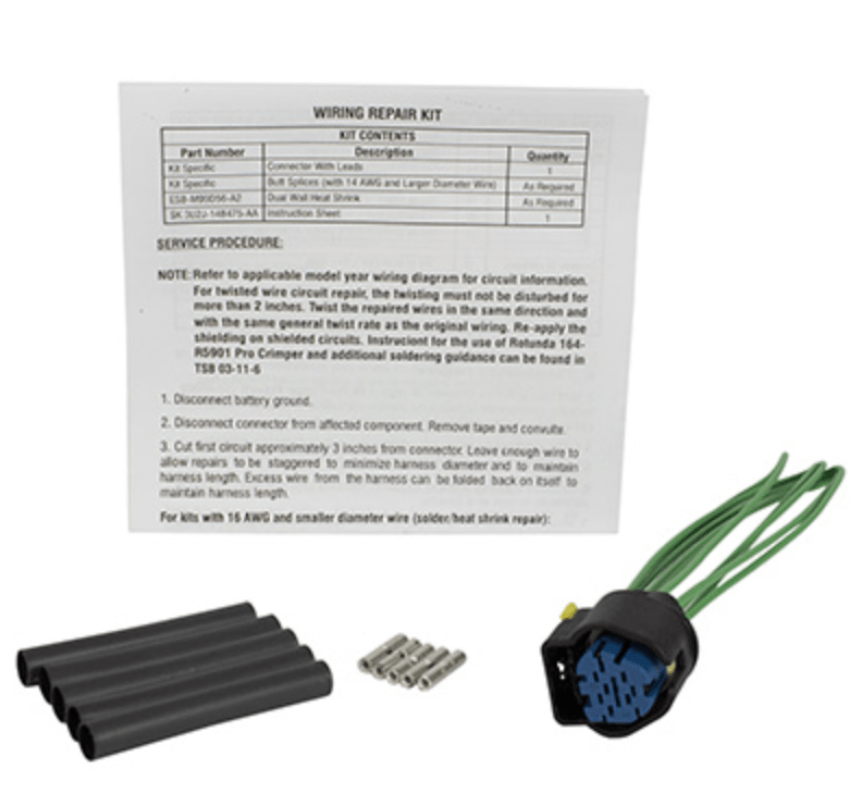 Ford OEM Fuel Temperature Sensor Pigtail, 20152019 6.7L Powerstroke (4