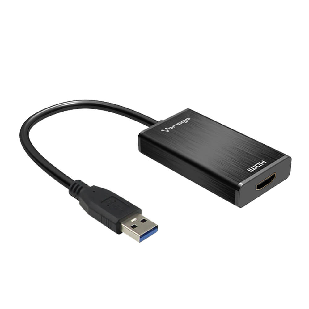 Adaptador USB a HDMI Vorago ADP204 / Full HD / USB 3.0 DD Tech
