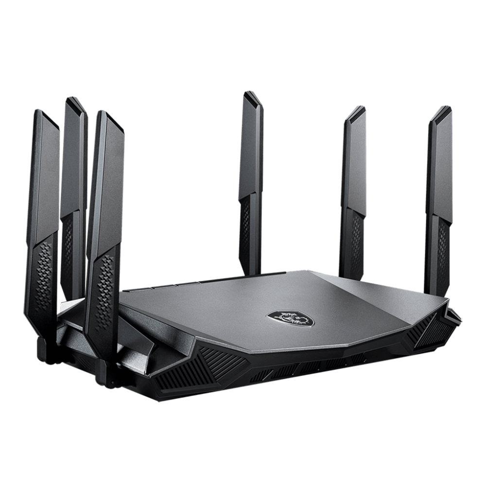 Router Gaming / MSI RadiX AX6600 WiFi 6 / Tres Bandas / WLAN Rápida de