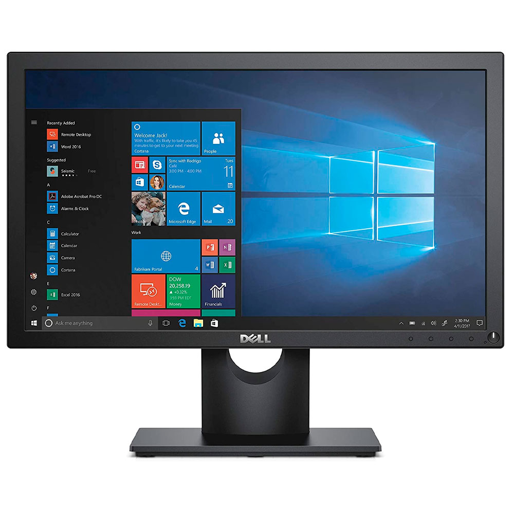 Monitor Dell E1916H (Open box) / HD (1366 x 768) / VGA DP / 3 Meses