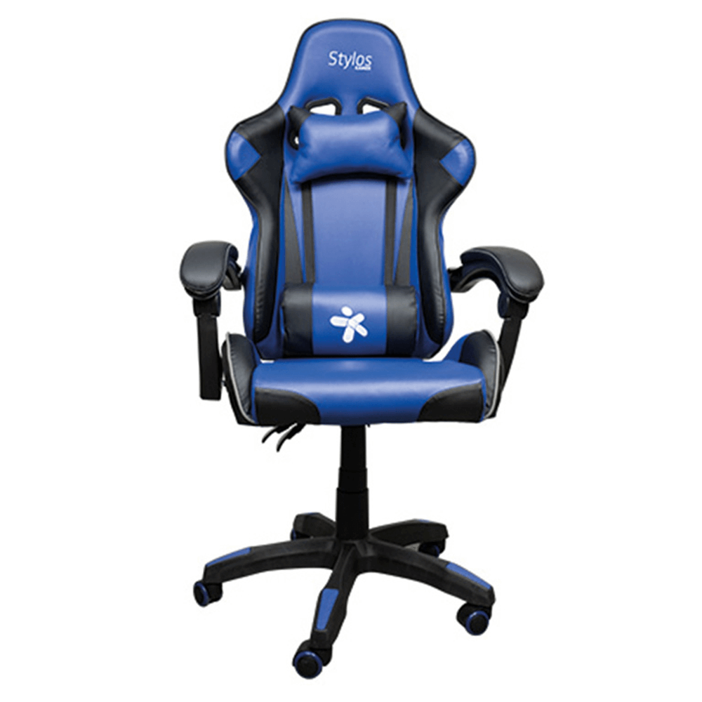 Silla Gamer Xzeal NegroAzul Acero / Textil / Alto Desempeño / SGSI02A