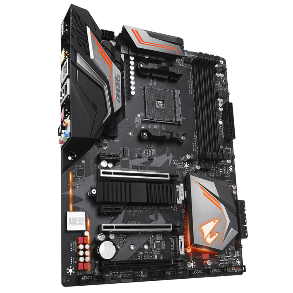 Tarjeta Madre Gigabyte X470 AORUS ULTRA GAMING AMD Ryzen 2