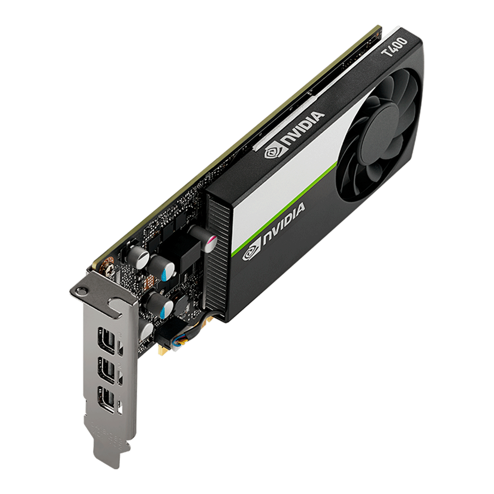 Tarjeta de Video NVIDIA Quadro T400 2GB GDDR6 / PNY / DP Mini / VCNT400PB / 3 AÑOS DE GARANTIA