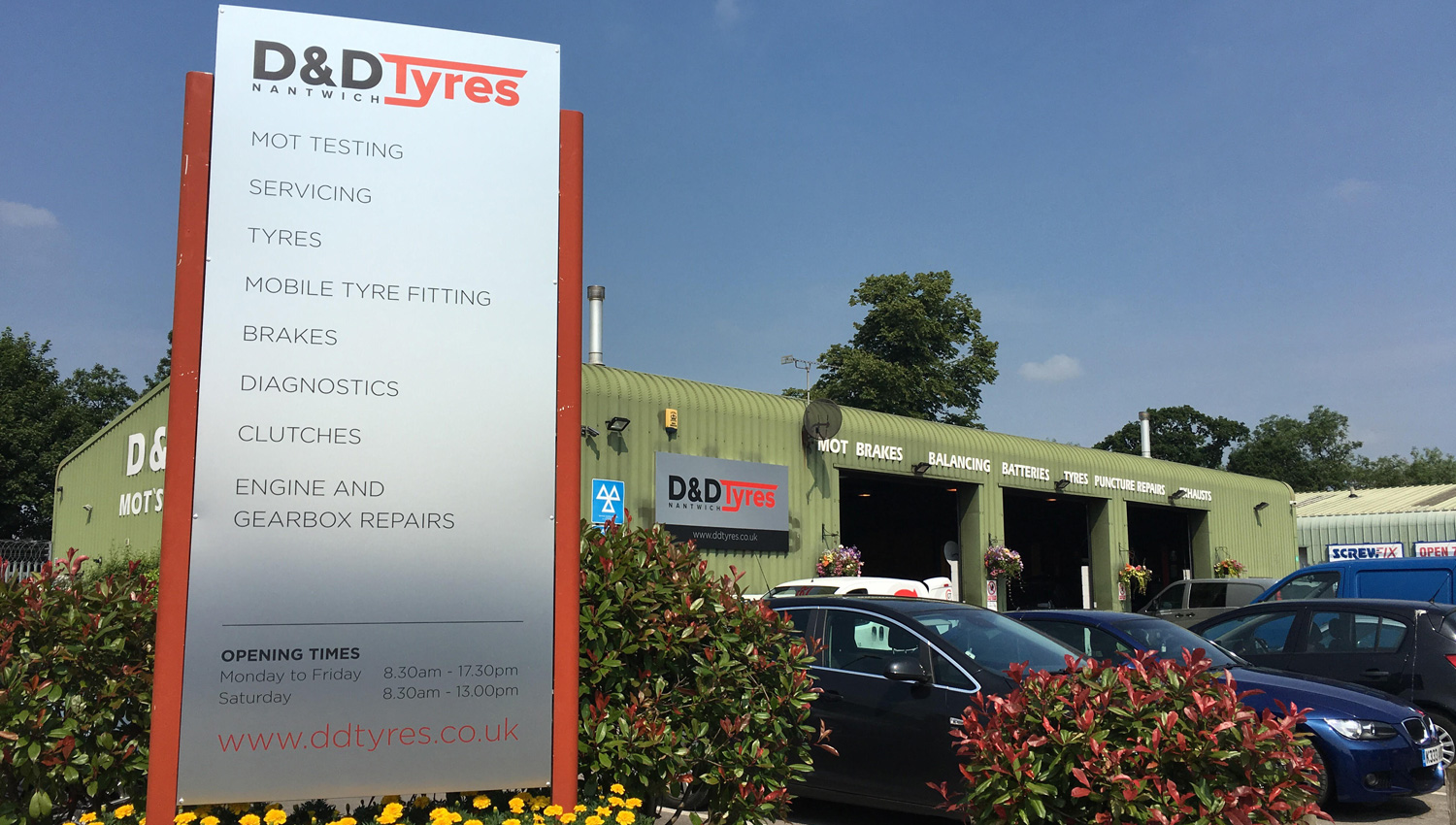About D&D Tyres Nantwich Local Experts in Vehicle and Tyre Repairs