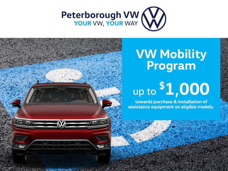 Manufacturer Programs Peterborough Volkswagen in Ontario