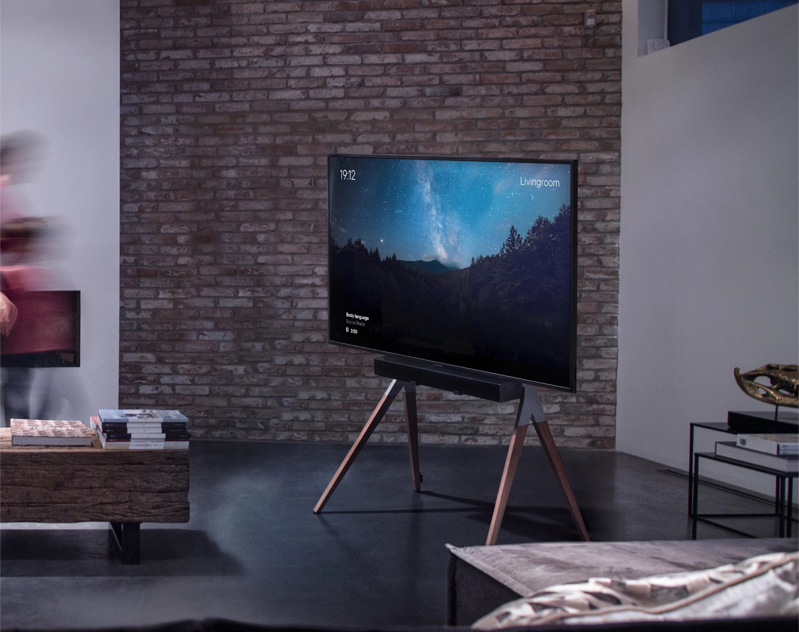 Falcon TV stand D'Andrea and Evers Design Agency