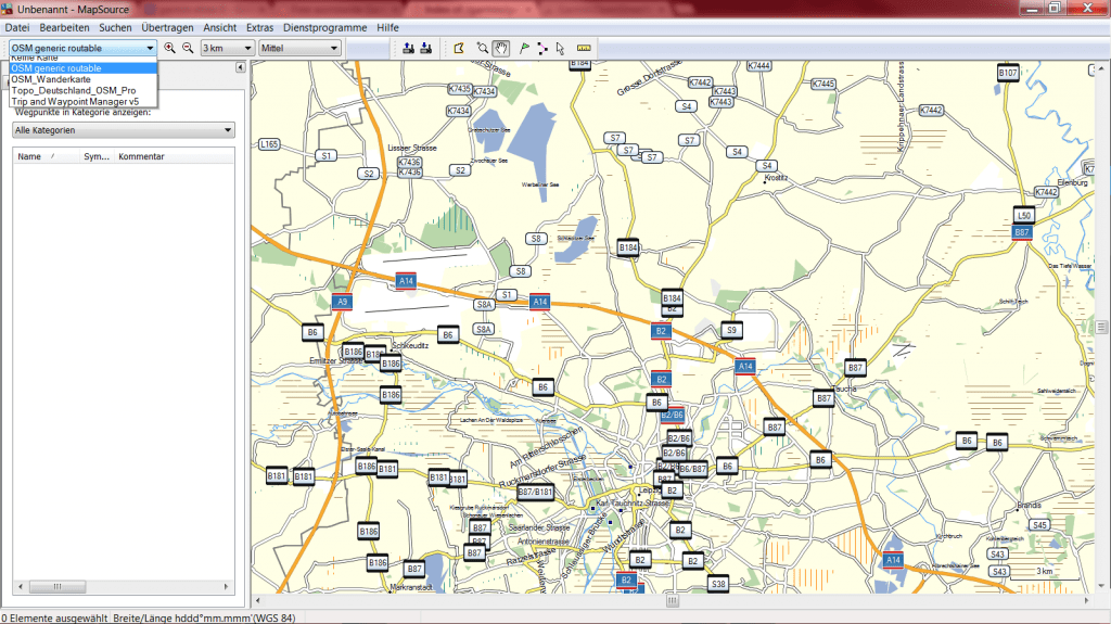 Pain Points Liés À La Carte Openstreetmap Garmin OpenStreetMapKarten auf dem GARMINGPS Digital Geography