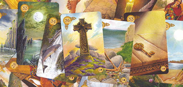 Celtic Lenormand ein Kartendeck von Chloe McCracken und Will