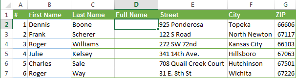 5 einfache Methoden zum Zusammenführen von Zeilen und Spalten in Excel ohne Daten zu verlieren