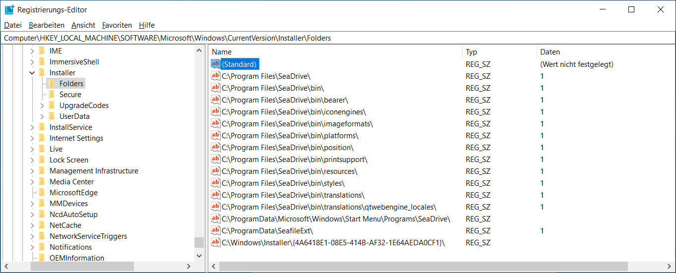 SeaDrive Client 2.0 Windows Installationsdokumentation