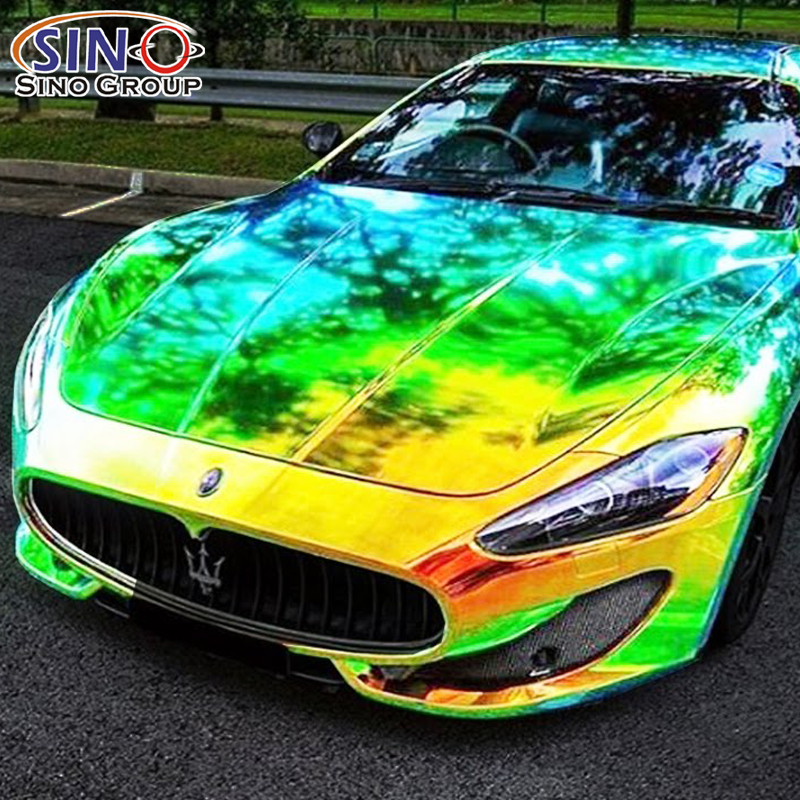 CARLIKE CLCR Chrom Regenbogen Holographisch Fahrzeug Design Auto